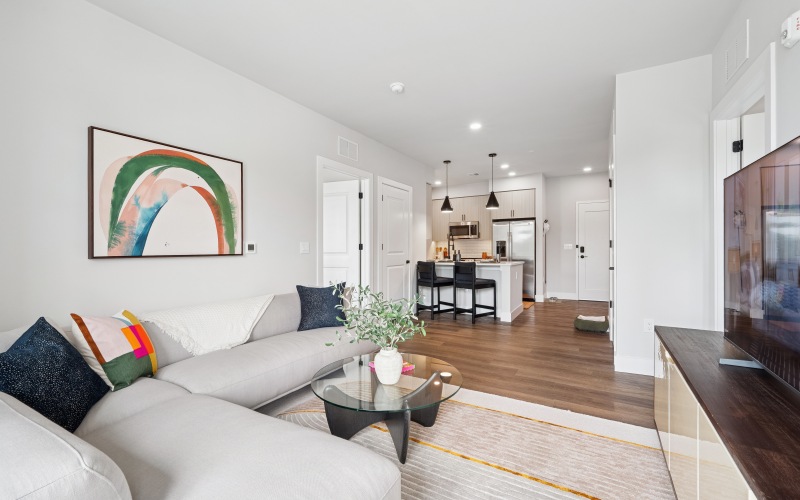 Living Room to Kitchen